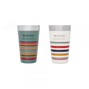 Barware Stanley x Pendleton Stacking Beer Pint Set 2-Pack | 16 OZ | France_S1921